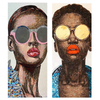 Lady Collection – Modern Mosaic Portraits in Style