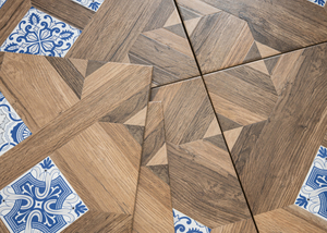 Wood Texture & Classic Pattern Ceramic Tile 48234C