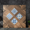 Wood Texture & Classic Pattern Ceramic Tile 48234C