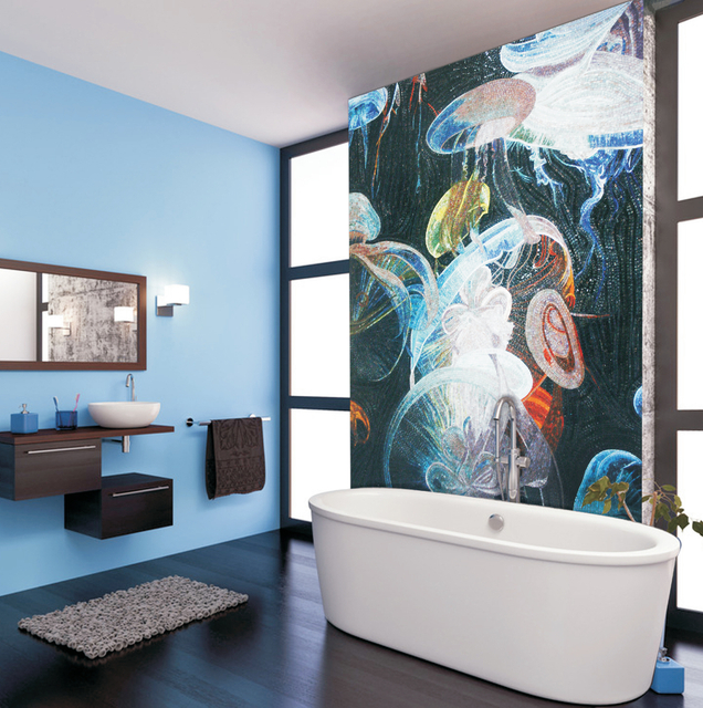 Ocean Dream: Hand Cut Mosaic Artwork