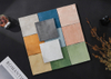 KANDY Tile Series- Gradient Color-ONE item with 8 faces square wall tiles