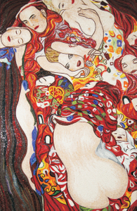 The Virgin- Hand Cut Mosaic Wall Decor