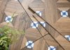 Wood Texture & Classic Pattern Ceramic Tile 48233C