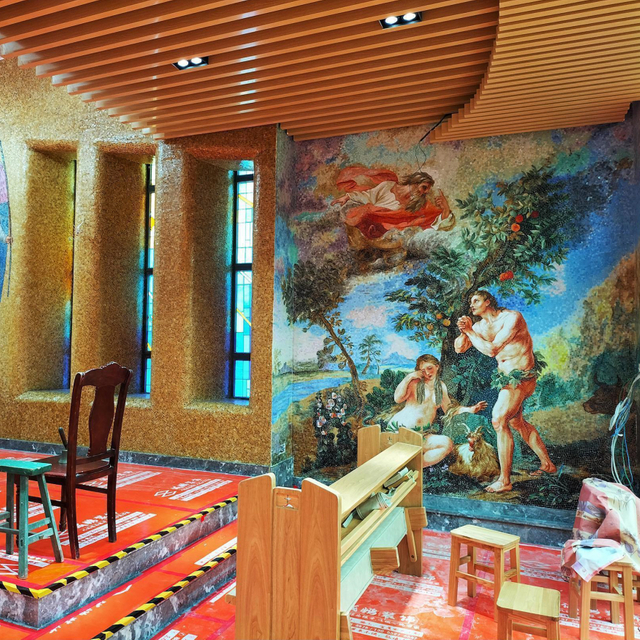 Hand Cut Mosaic Sacred Mosaic