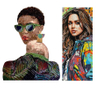 Lady Collection – Modern Mosaic Portraits in Style