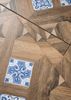 Wood Texture & Classic Pattern Ceramic Tile 48234C