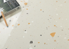 Double Loaded Polished Terrazzo Look Floor Tile AA02T